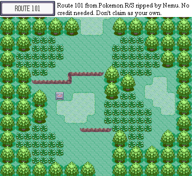 Pokémon Ruby / Sapphire - Route 101