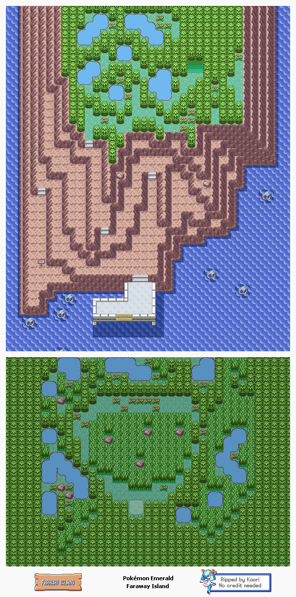Pokémon Emerald - Faraway Island