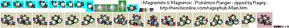 Pokémon Ranger - Magnemite & Magneton
