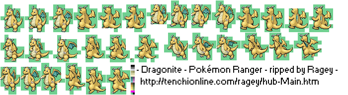 Pokémon Ranger - Dragonite