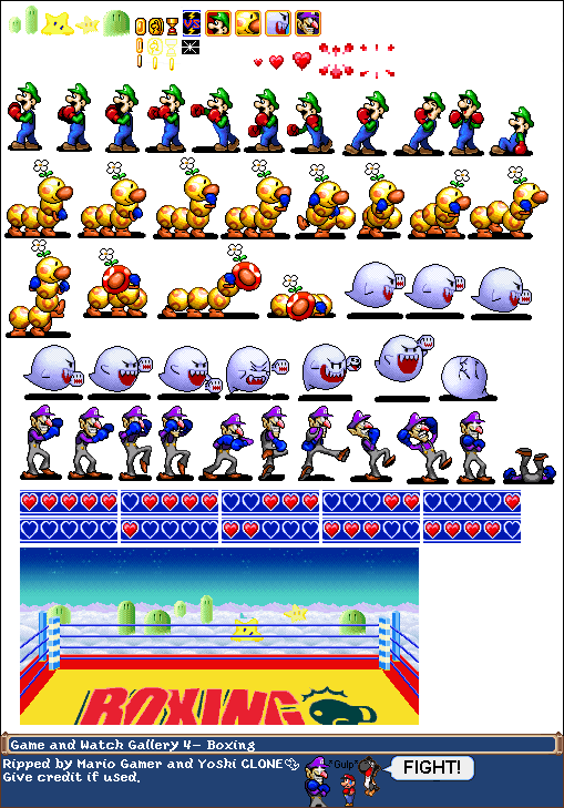 Game & Watch Gallery 4 / Game & Watch Gallery Advance - Boxing (Modern)
