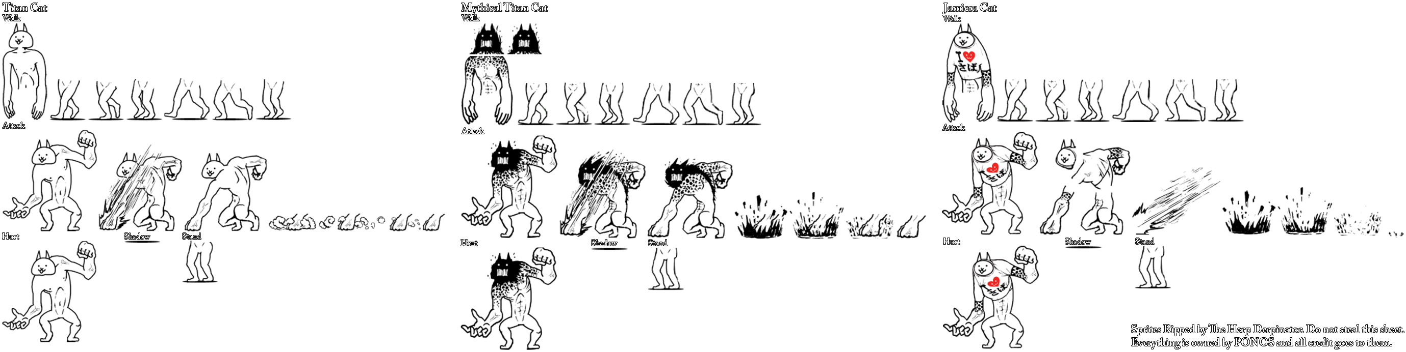 The Battle Cats - Titan Cat