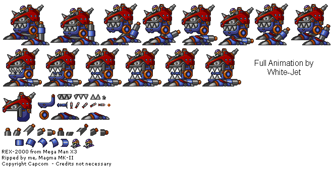 Mega Man X3 - REX-2000