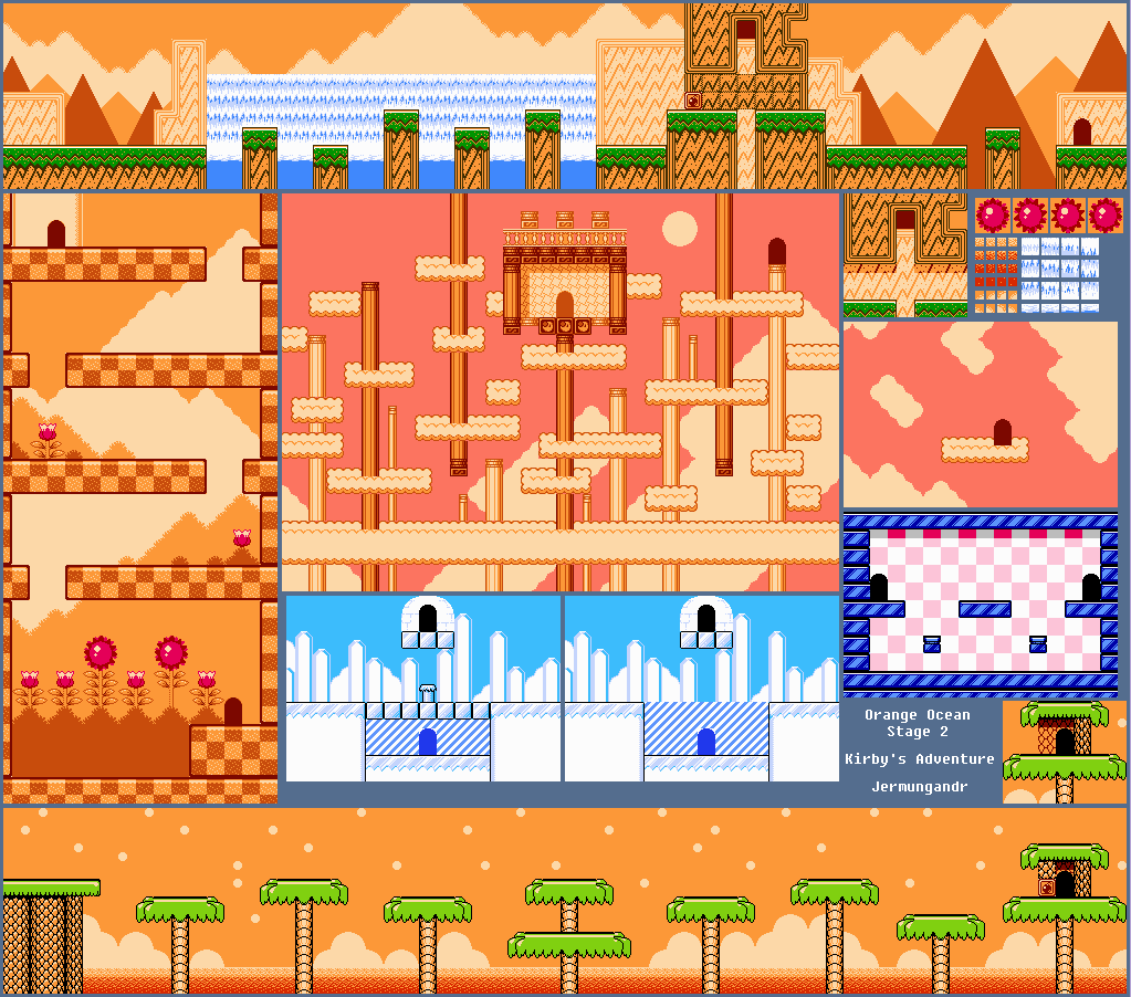Kirby's Adventure - Orange Ocean 2