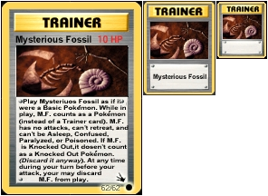 Pokémon: Play It! - Mysterious Fossil