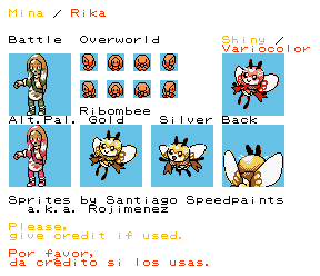 Pokémon Customs - Mina & Ribombee