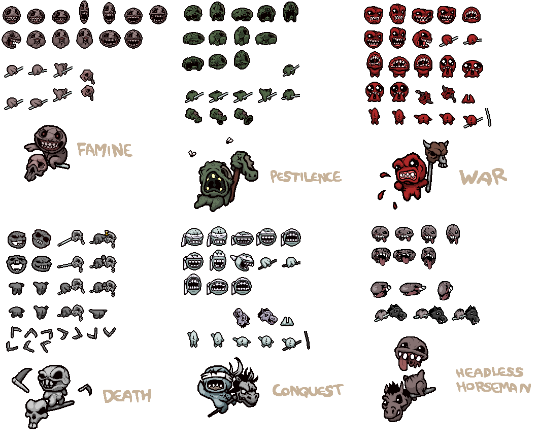 The Binding of Isaac: Rebirth - The Harbingers