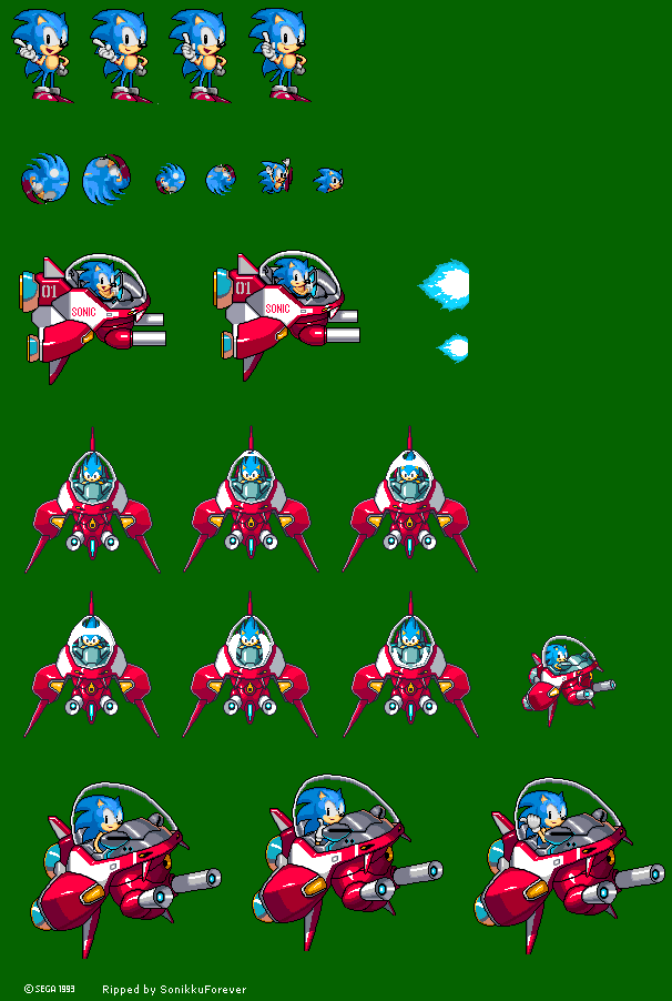 SegaSonic Cosmo Fighter - Sonic (Cutscenes)