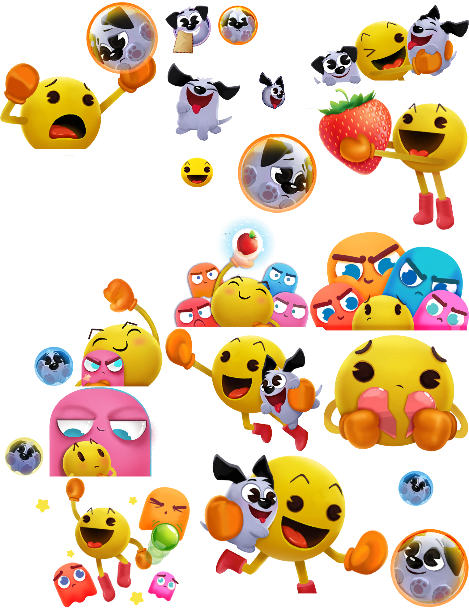Pac-Man POP! - Character Images