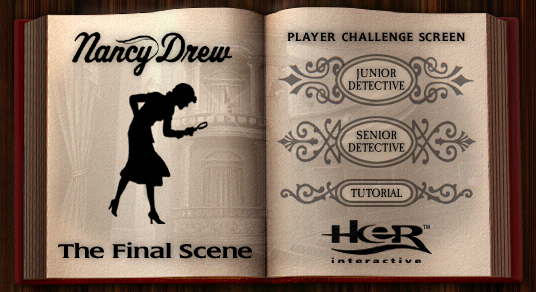 Nancy Drew: The Final Scene - Player Challenge Screen