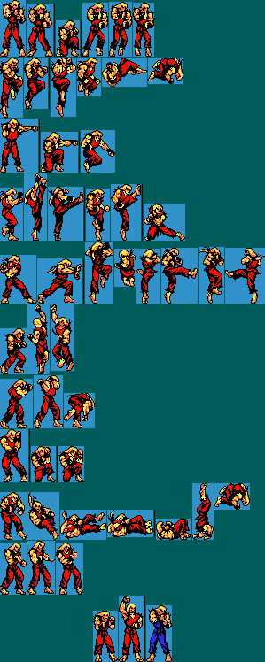 Street Fighter Zero 2 '97 (Bootleg) - Ken