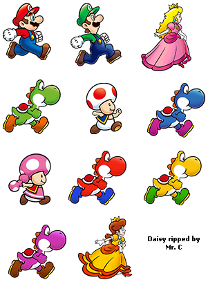 Super Mario Run - Character Previews