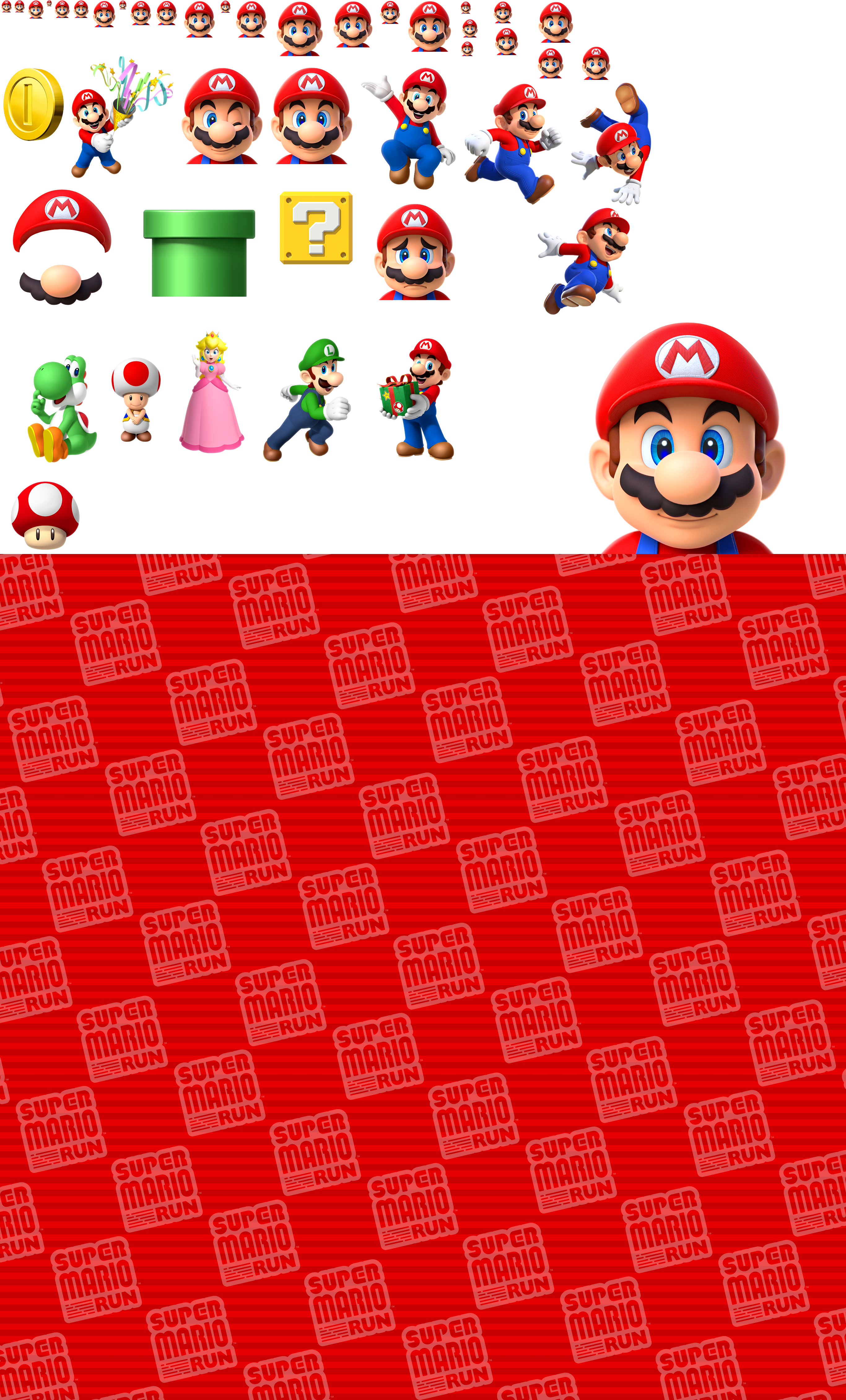 Super Mario Run - iMessage Stickers