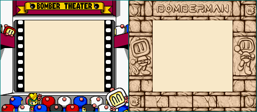 Bomberman GB / Bomberman GB 2 (JPN) - Super Game Boy Borders