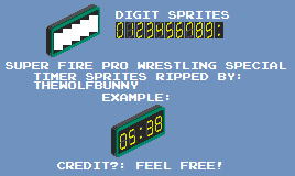 Super Fire Pro Wrestling: Queen's Special - Timer
