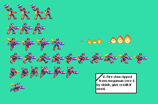 Mega Man Zero 4 - V. Fire Claw
