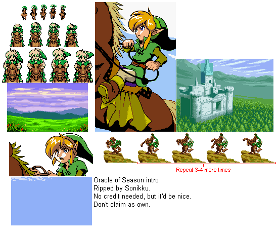 The Legend of Zelda: Oracle of Seasons - Intro