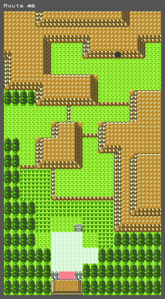 Pokémon Gold / Silver - Route 46