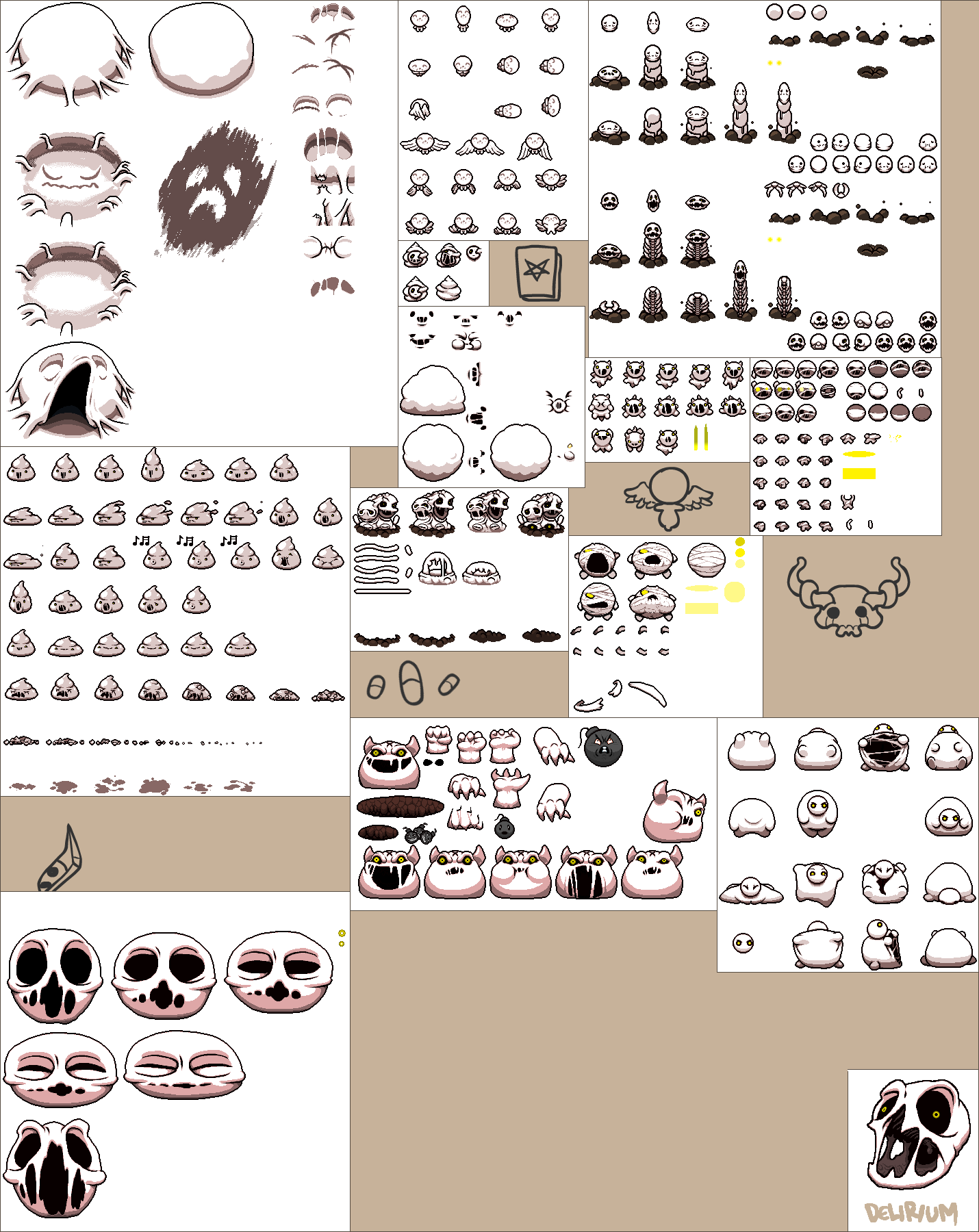 The Binding of Isaac: Rebirth - Delirium Forms (Afterbirth+)