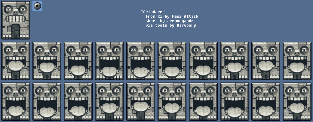 Kirby Mass Attack - Mega Grindarr