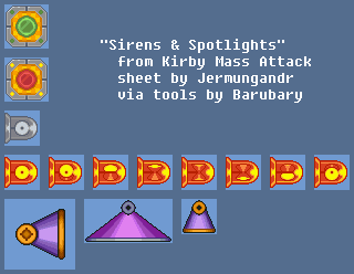 Kirby Mass Attack - Sirens & Spotlights