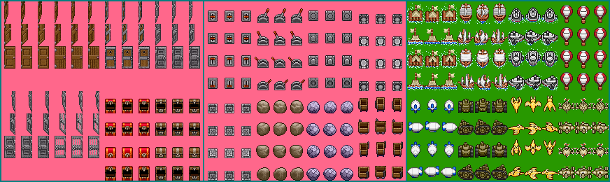 RPG Maker 2000 - Objects & Vehicles