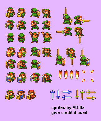 How to make Zelda: Link's Awakening - Part 1 Component and sprite (C#. XNA,  Monogame) 