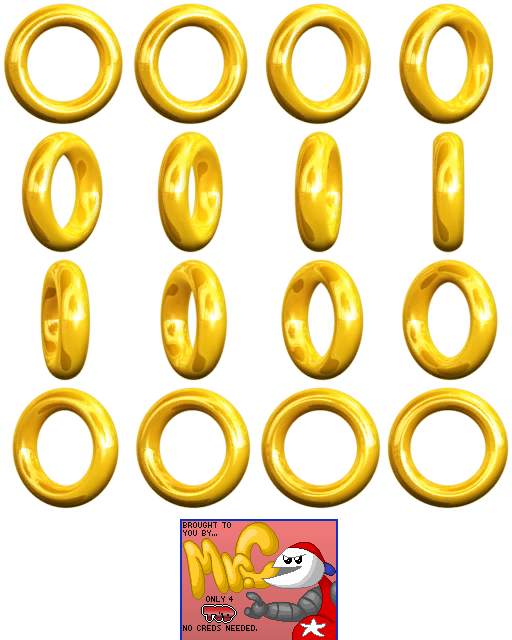 Mobile - Sonic Dash - Ring - The Spriters Resource