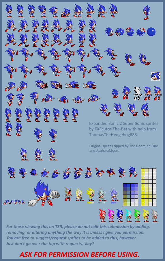 Custom / Edited - Sonic the Hedgehog Customs - Sonic (Master System / Game  Gear-Style, Expanded) - The Spriters Resource