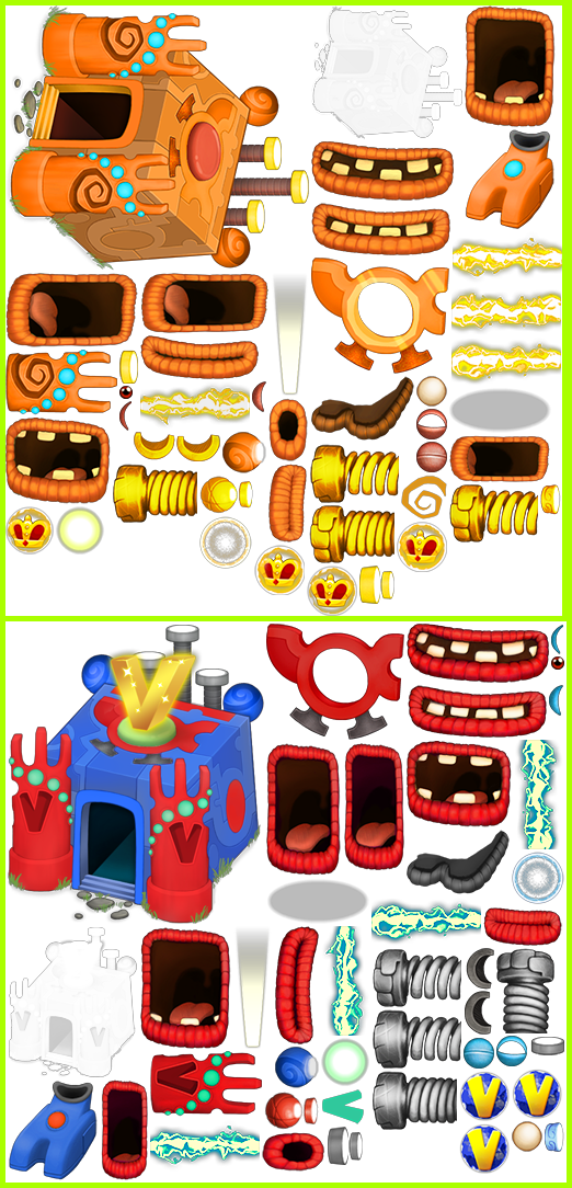 I found some wubbox spritesheets and spliced them together do u like my  little wubs?! : r/MySingingMonsters