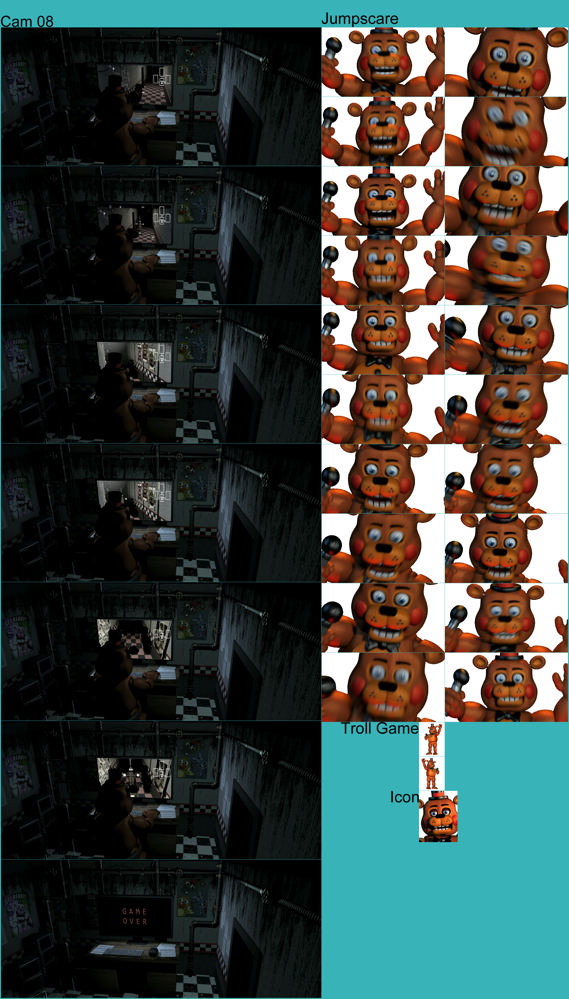 PC / Computer - Ultimate Custom Night - Toy Freddy - The Spriters Resource