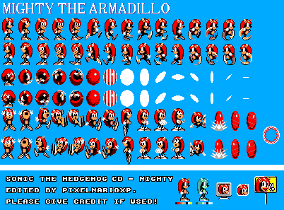 Sonic Mighty the Armadillo cursor – Custom Cursor