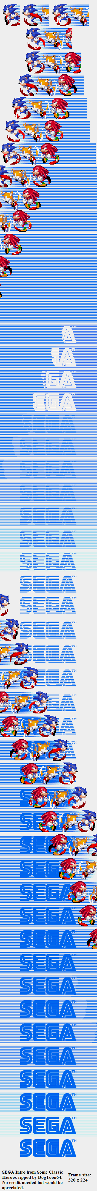 Sonic the Hedgehog (Mega Drive - Genesis): Intro 