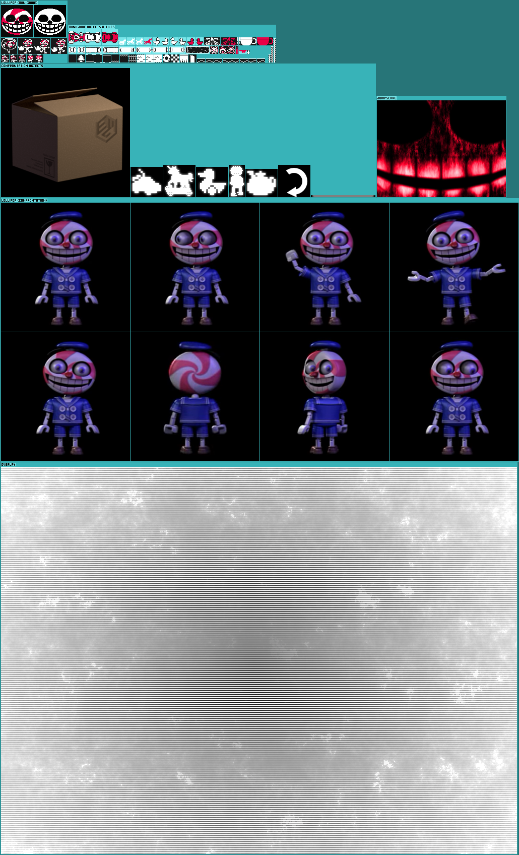 The Spriters Resource - Full Sheet View - Five Nights at Candy's 3 - Candy's  Adventure