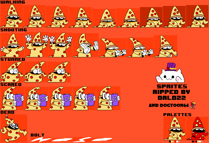 PC / Computer - Pizza Tower - Priest - The Spriters Resource