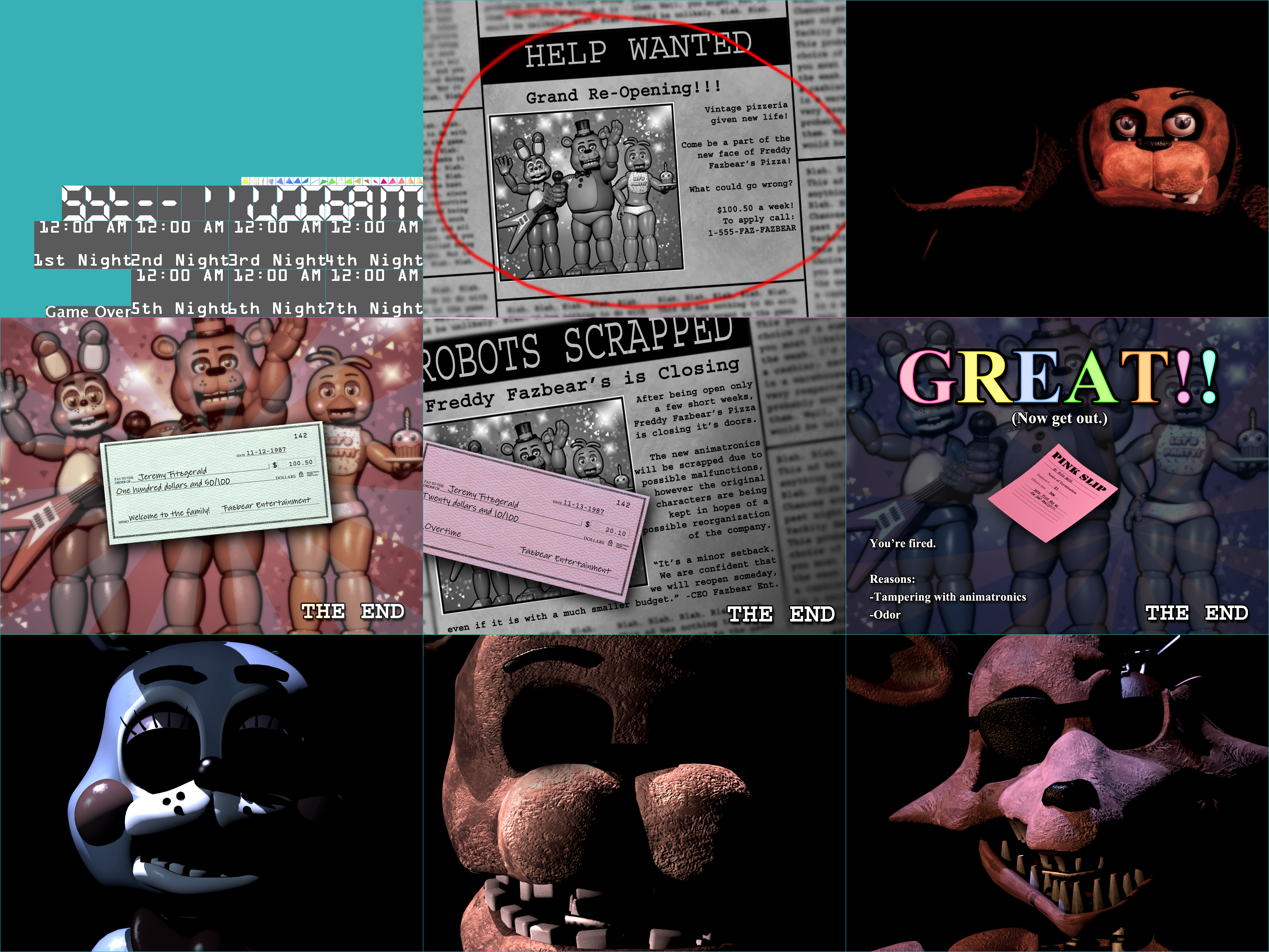 Descargar Five Nights At Freddy's 1 y 2 PC Full 1 Link MEGA