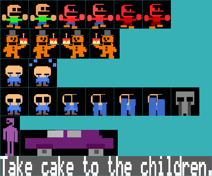 PC / Computer - Five Nights at Freddy's 2 - Take Cake to the