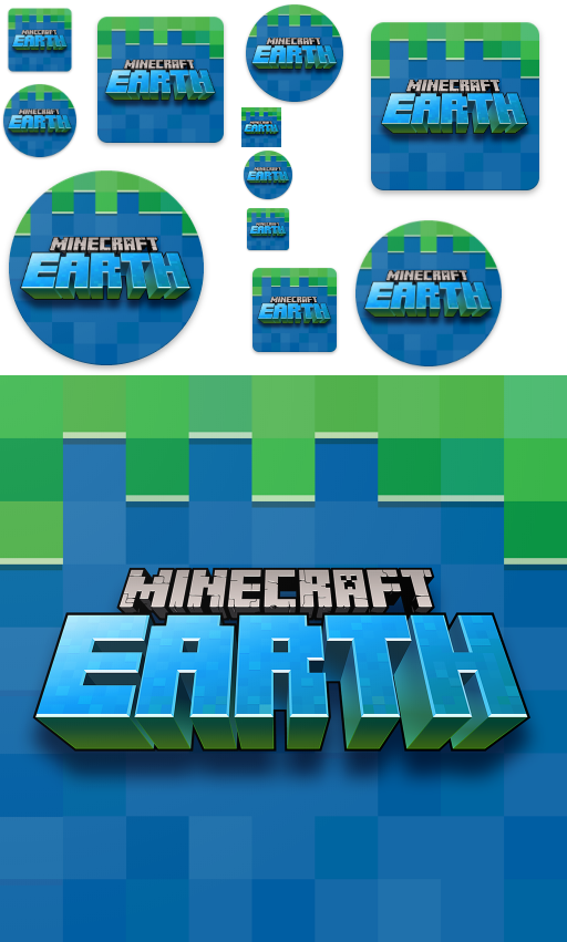 Mobile - Minecraft Earth - App Icon - The Spriters Resource