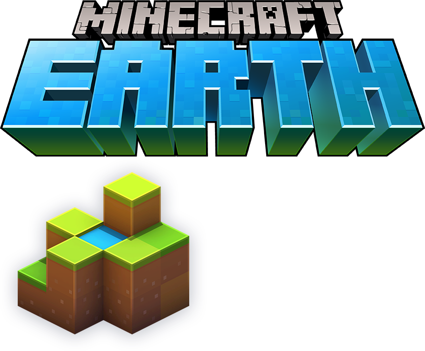 The Spriters Resource - Full Sheet View - Minecraft Earth - Logos