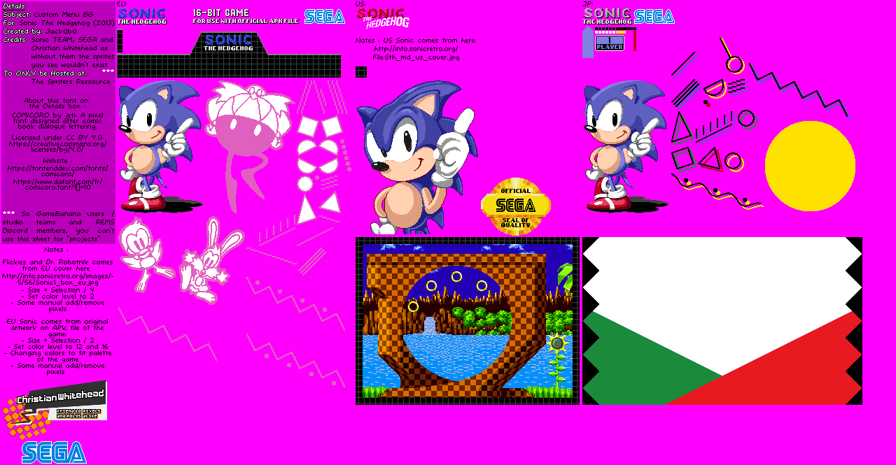 Custom / Edited - Sonic the Hedgehog Customs - Metal Sonic - The Spriters  Resource