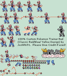 I modded fire red to replace every pokemon sprite with it's gen 1 version :  r/PokemonROMhacks