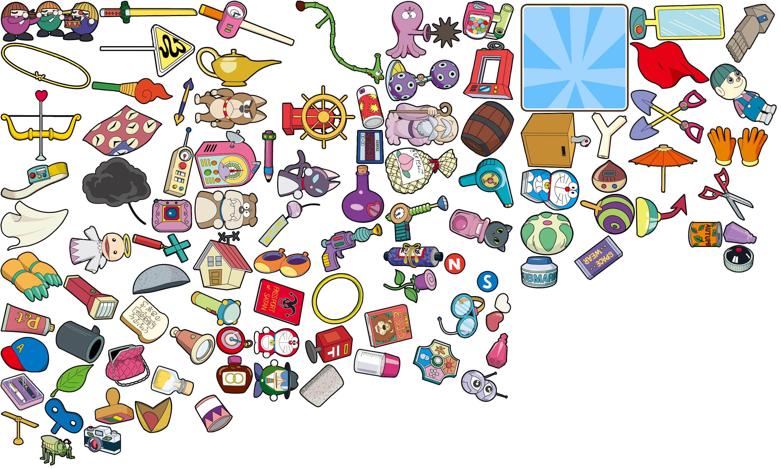 Mobile - Doraemon Repair Shop - Gadgets - The Spriters Resource
