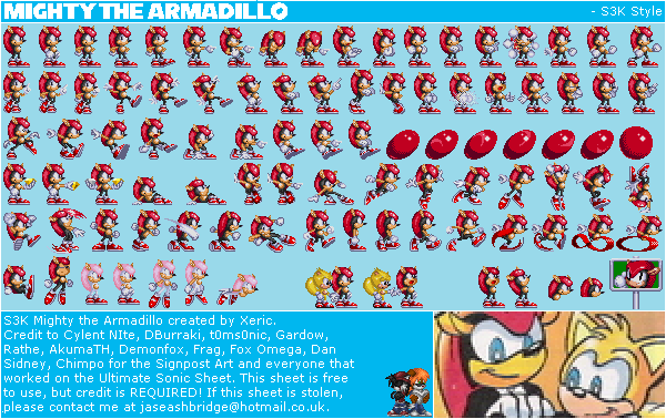 Custom / Edited - Sonic the Hedgehog Customs - Knuckles - The Spriters  Resource