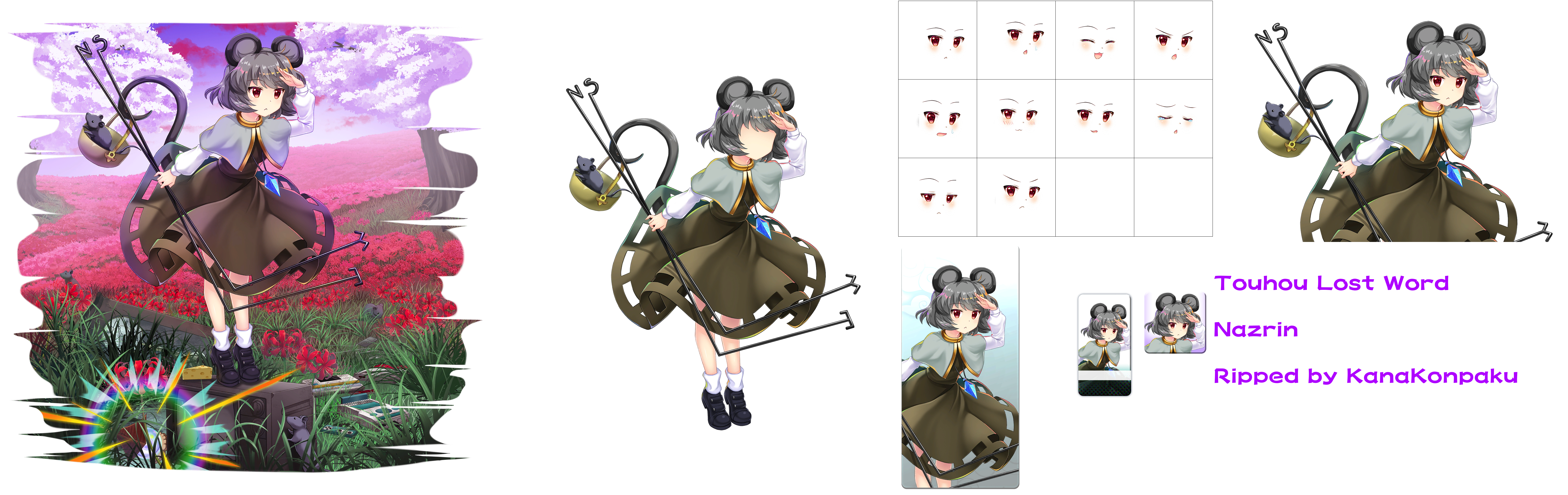 Nazrin - Touhou Wiki - Characters, games, locations, and more
