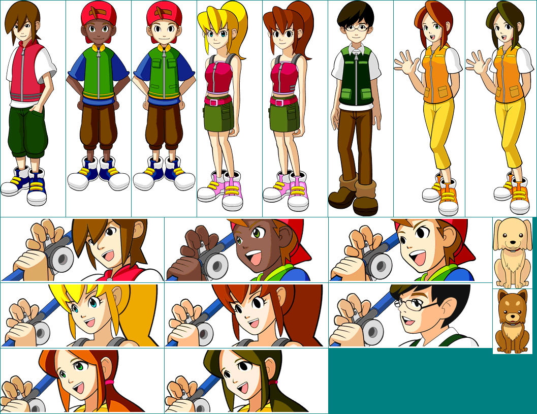 Wii - Fishing Master - Characters - The Spriters Resource