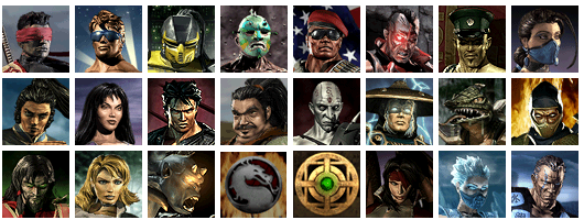 PC / Computer - Mortal Kombat X - Character Select Icons - The Spriters  Resource