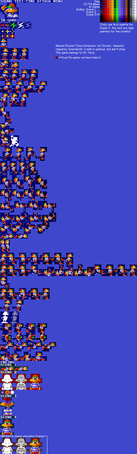 The VG Resource - Sonicfan32's sprite rippings.
