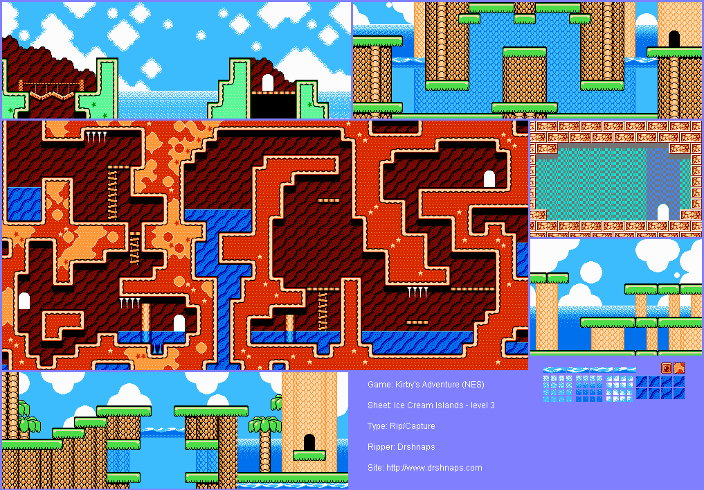 NES - Kirby's Adventure - The Spriters Resource