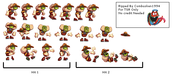 The Disaster 2D remake Exetior sprite sheet by HomieguyWasTaken on