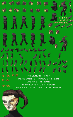 PlayStation - Persona 2: Innocent Sin (JPN) - Hades - The Spriters Resource